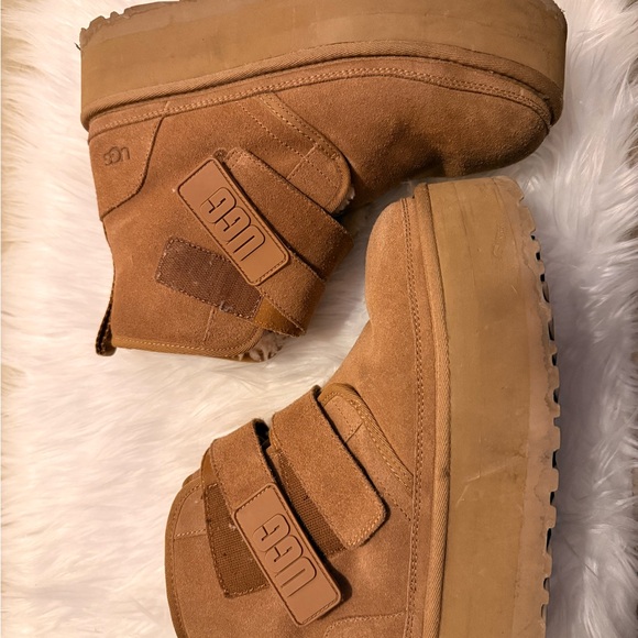 UGG Brown Platform Boots - Picture 5 of 8